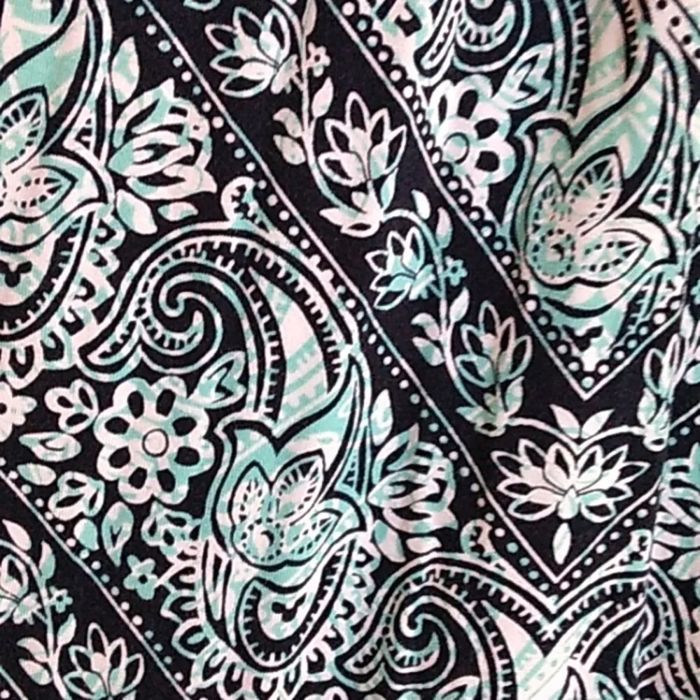 Lane Bryant Skater Skirt Size 18/20 18 Paisley Blue NWOT Plus Size